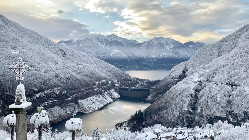 Ca Armonia Luminoso Apt Con Vista Panoramica Mergoscia Eksteriør billede
